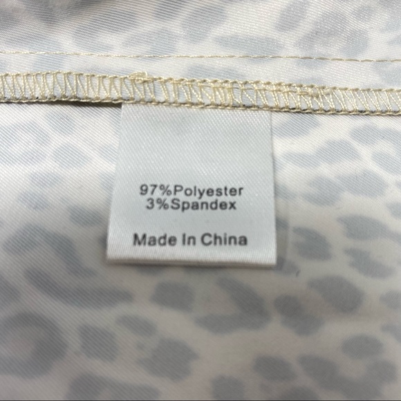 Tuckernuck new Leopard Megan taffeta dress size small - Picture 10 of 11